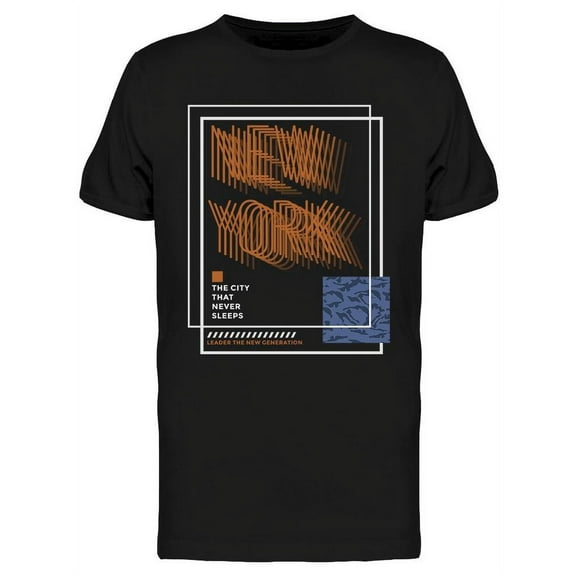 The City That Never Sleeps T-Shirt Men -Image by Shutterstock, Male Large