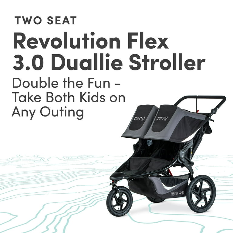 stroller review bob flex double stroller BOB Gear Revolution Flex Duallie Jogging Stroller, Double