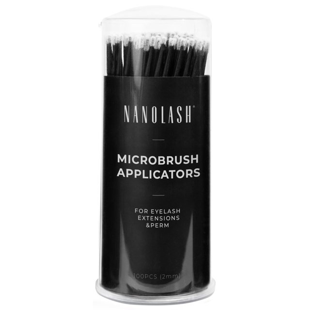 Aplicadores Microbrush Nanolash 2 mm, 100 piezas