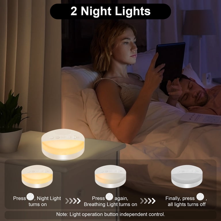 EEEkit White Noise Machine, 20 Sounds with Night Light photo 3
