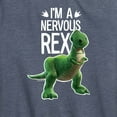 thumbnail image 3 of Toy Story - I'm a Nervous Rex - Women's Short Sleeve Graphic T-Shirt, 3 of 5