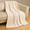 Ivory-Throw(50" x60"), variant on 3d Fleece Bubble Queen Size Blanket Black 90"x90"