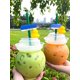 thumbnail image 2 of 1pc 500ML Plastic Tumbler, Minimalist Clear Bottle With Lid For Outdoor, 2 of 5