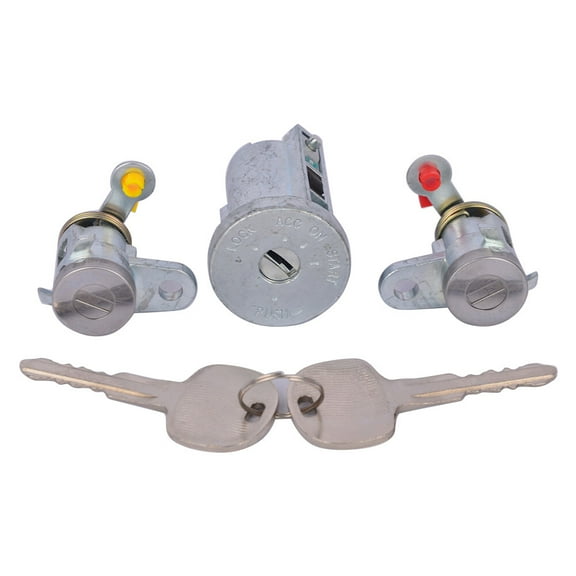 Door Lock & Key Ignition Barrel Set for Isuzu NPR NQR NPR-HD NRR 2008 2009 2010 2011