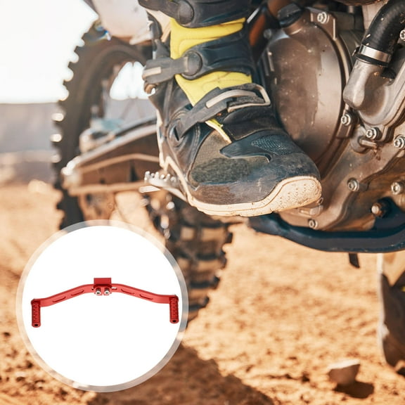 FUTUREORYY 1Pack Easy Installation Red Alloy Dirt Bike Shift Lever Superior Strength