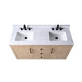 thumbnail image 4 of Vanity Art 60" Double Bathroom Vanity with Sink,,Freestanding Bath Storage Cabinet with Engineered Marble Top, 4 of 5