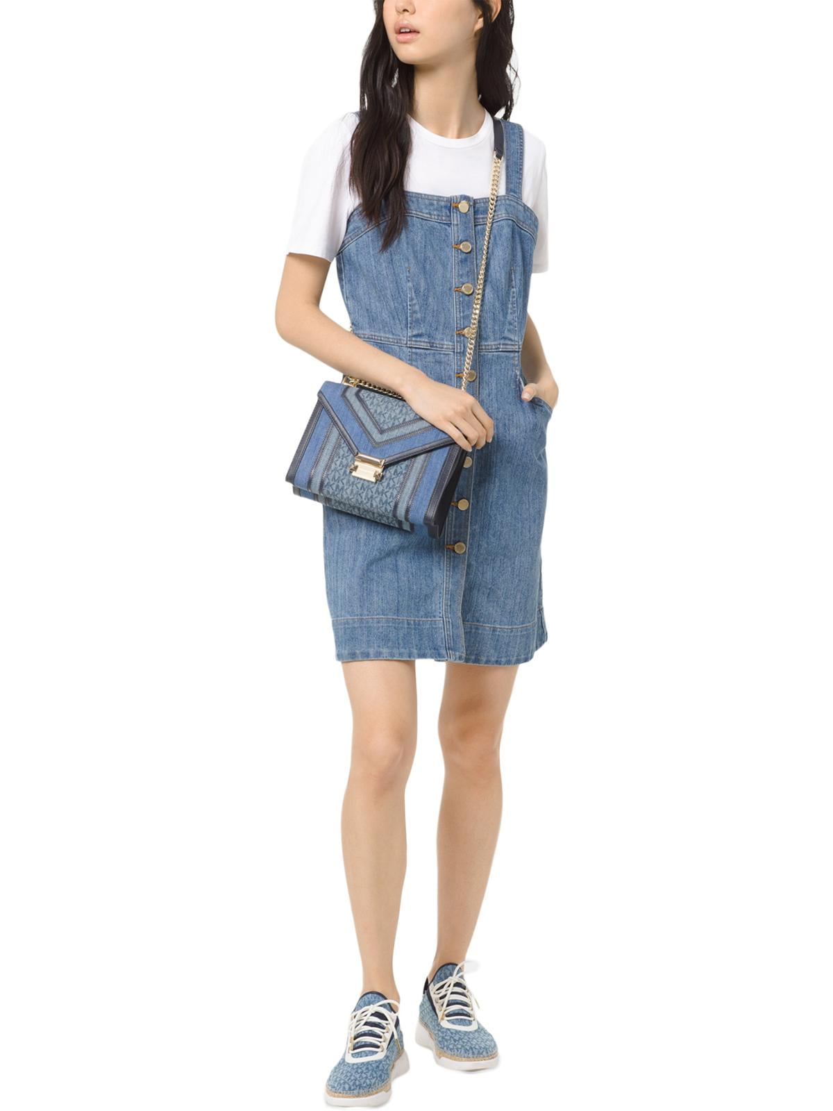 michael kors denim dress