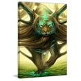 thumbnail image 3 of Marmont Hill "Godly Tigers 1" Painting Print on Canvas, 3 of 5