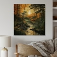thumbnail image 2 of Designart "Bamboo Whisper Asian beauty V" Asian Print on Natural Pine Wood, 2 of 5