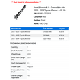 thumbnail image 2 of Front Driveshaft 1 - Compatible with 2003 - 2020 Toyota 4Runner 4.0L V6 2004 2005 2006 2007 2008 2009 2010 2011 2012 2013 2014 2015 2016 2017 2018 2019, 2 of 2