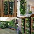 thumbnail image 3 of Pompotops Thickening Pocket Hanging Wall Vertical Flower Planter Garden Herb Planting Bag, 3 of 7
