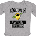 thumbnail image 4 of Inktastic Kayak Gifts Daddy Kayaking Buddy Boys or Girls Long Sleeve Baby Bodysuit, 4 of 5