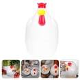 thumbnail image 2 of Miangastore Creative Chicken Shaped Microwave Egg Steamer Steamed Egg Container (White), 2 of 8