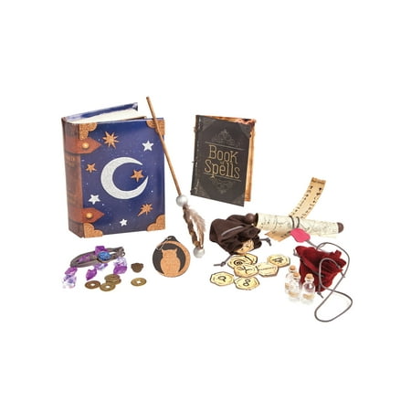 Ann Williams Wizard Surprise Activity Kit with Magic Wand Spell Book & Accessories