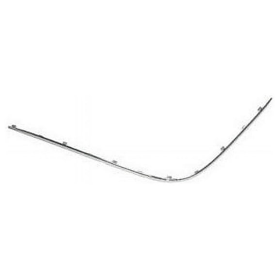 Front Right Passenger Side Bumper Molding - Compatible with 2000 - 2003 Mercedes-Benz E320 2001 2002