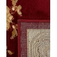 thumbnail image 7 of Unique Loom Versailles Collection Area Rug - Charles (2' 2" x 6' 1" Runner Red/Cream), 7 of 7