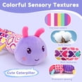 thumbnail image 3 of Peluche Melodyinn de peluche con forma de oruga para niña, 3 of 6
