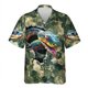 thumbnail image 3 of Camisa hawaiana con estampado de serpiente de terror para hombre, divertida camisa hawaiana con estampado 3D de serpiente, blusas casuales de verano de manga corta con solapa, 3 of 5