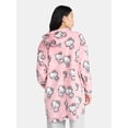 thumbnail image 3 of Hello Kitty Plush Hooded Lounger, Women's and Women's Plus, 3 of 5