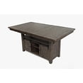 thumbnail image 4 of Jofran Madison County Rustic Reclaimed Pine Farmhouse Adjustable Height 72" Dining Table, 4 of 9