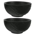 thumbnail image 6 of OUNONA 2pcs Rock Texture Ceramic Soup Bowls Set Porcelain Pasta Serving Bowls Modern Dinnerware Salad Mixing Bowls For Family Gatherings And Daily Use Home Decor, 6 of 7