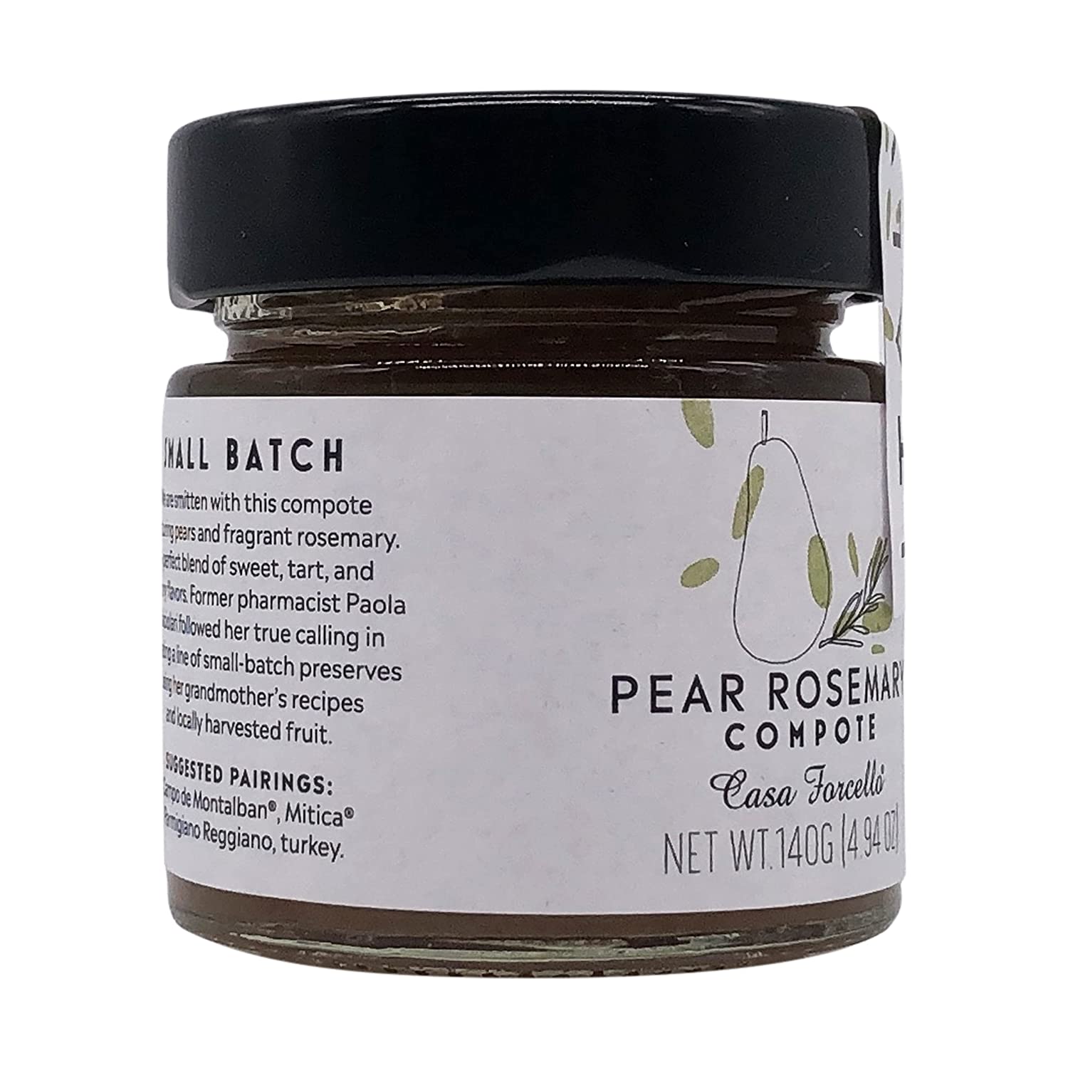 Pear  Rosemary Compote (4.94 OZ) by   - Organic  Savory