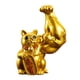 thumbnail image 1 of Escultura creativa de gato de la suerte, gato del dinero que da la bienvenida al Feng Shui, novedad grande A-Oro Izquierdo, 1 of 9