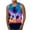 Blue B, variant on IROINNID Round Neckline Summer Tops For Men Sleeveless Hawaiian 3D Non Positioning Tank Top Sports Sleeveless T-shirt Tank Top/shirt Blouses Pullover Graphic Print Tops