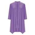 thumbnail image 5 of Women's Chiffon Blouses Lightweight Open Front Cardigan 3/4 Sleeve Cover Ups Shrugs Shawls and Wraps Kimono Jacket Coat, 5 of 8