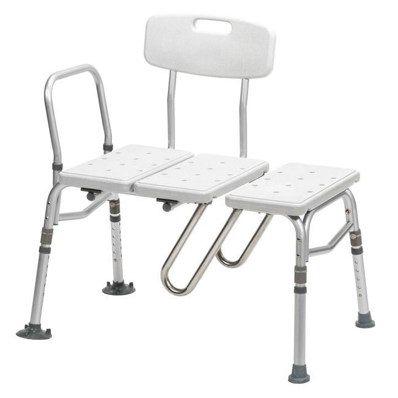 Transfer shower bench with curtain guard hotsell