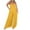 Yellow, variant on Maean Women's Jumpsuit Wide Leg Loose Floral Lace V Neck Spaghetti Strap Rompers Casual Pants with Pockets
