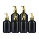 thumbnail image 1 of 6 dispensadores de jabón, botellas de champú, cómodos, multiusos, portátiles, con bomba. 300 ml, 1 of 9