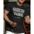 thumbnail image 2 of Gymish Hardcore Training Workout Shirts for Men – Motivational Gym Shirt, Mens Gym Shirts, Gym TShirts for Men, Gym Clothes for Men, Men's Workout Shirts, Athletic Gym Wear, 2 of 5