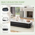 thumbnail image 5 of Bigleap Air Mattress Twin with Built in Pump, 18-Inch Raised Inflatable Blow up Camping Bed, 5 of 8