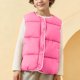 thumbnail image 1 of Chaquetas y abrigos casuales sin mangas y sin capucha de invierno de color sólido con plumón, chaqueta sin mangas y sin capucha para niños, abrigos casuales, chaquetas, abrigos de poliéster para niños, 1 of 7
