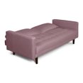 thumbnail image 4 of Sofá Cama De Lino Palo De Rosa Beehive Memory Foam Modelo Salim, 4 of 8