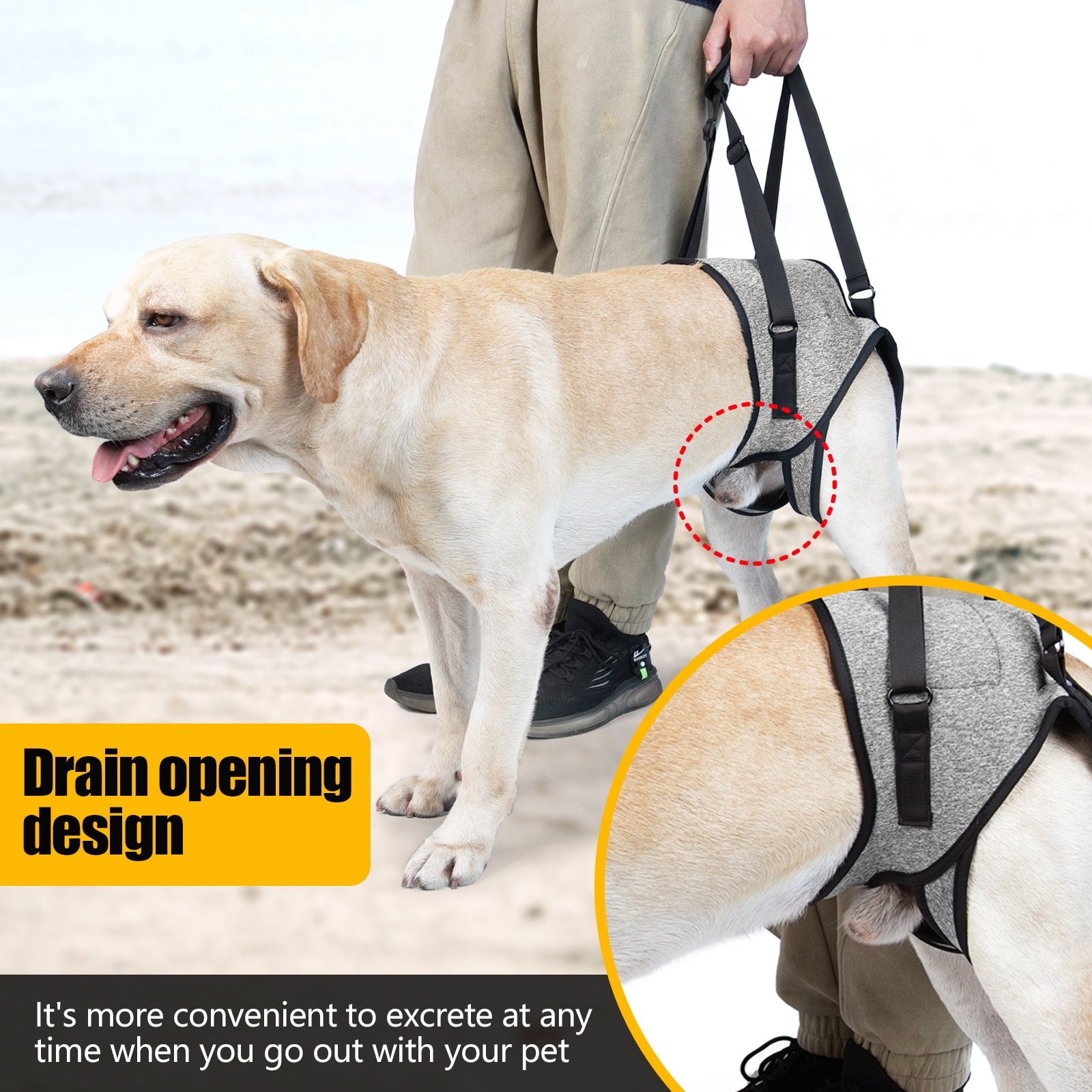 Sling Harnesses Auxiliary Auxiliary Disabled Lift Harnesses Hind Adjustable Lift Adjustable Lift Harnesses Walmart