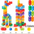 thumbnail image 2 of Bloques de Construccion RAINBOW TOYFROG K-125 Educativo STEM 74 Piezas, 2 of 5