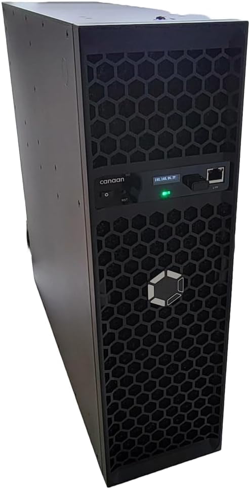 AltairTech.io Canaan Avalon Q Bitcoin Miner 90TH/s SHA-256 ASIC Miner Quiet Bitcoin Miner 1674W 18.6 J/TH Energy Efficient BTC Mining Machine 110V-240V for Home Mining US Plug