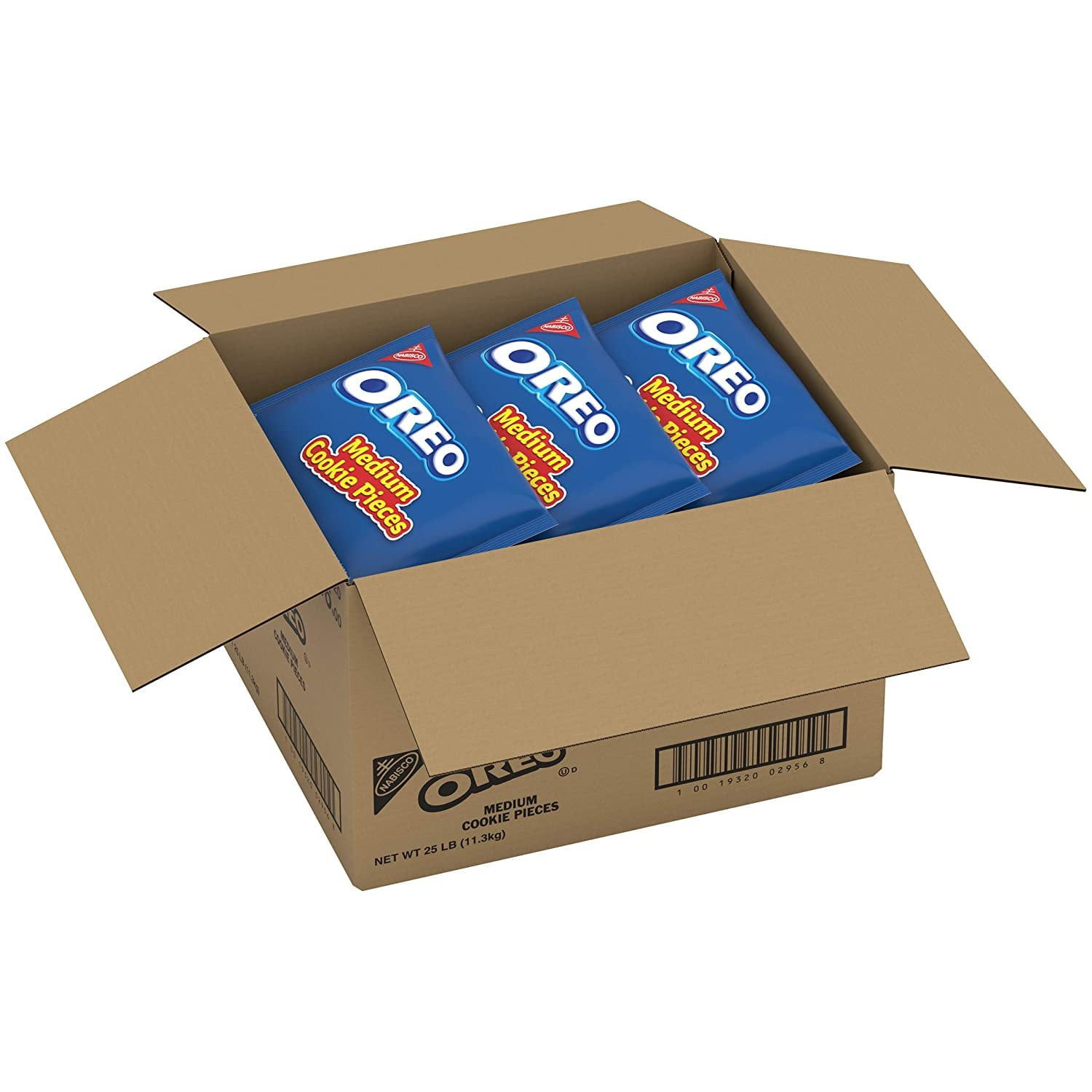 Oreo Cookies Pieces, Medium, 16-Ounce Packages Pack of 12