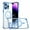 Blue, variant on iPhone 14 Pro Max Phone Case - Clear