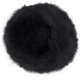 thumbnail image 4 of Gorro mongol de piel sintética para mujer, gorro de esquí con pompón de invierno (negro) kaili Sencillez, 4 of 4