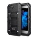 thumbnail image 1 of For iPhone SE 2022 / SE 2020 / 8 / 7 Metal + Silicone Phone Case with Screen Protector(Black), 1 of 4