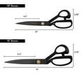 thumbnail image 7 of New York Central Professional Canvas Fabric Shears -10" Fabric Scissors, Ergonomic Right-Handed Sewing Scissors for Fabric Cutting, Rust-Free Stainless Steel Blade for Tailors, Artists, and Upholstery, 7 of 7
