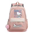 thumbnail image 1 of Cute Hello Kitty Girls Backpack Sweet Soft Large Capacity Student Schoolbag College Students Patchwork Laptop Simple Mochilas, 1 of 5
