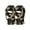 Camouflage, variant on Top Headwear 3 Hole Ski Face Mask Balaclava, 2 Pack Red