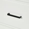 thumbnail image 4 of Ariel Kelly 67 Inch Double Rectangular Sink Bathroom Vanity With Pure White Quartz Countertop 1.5 Inch Edge In White, 4 of 12