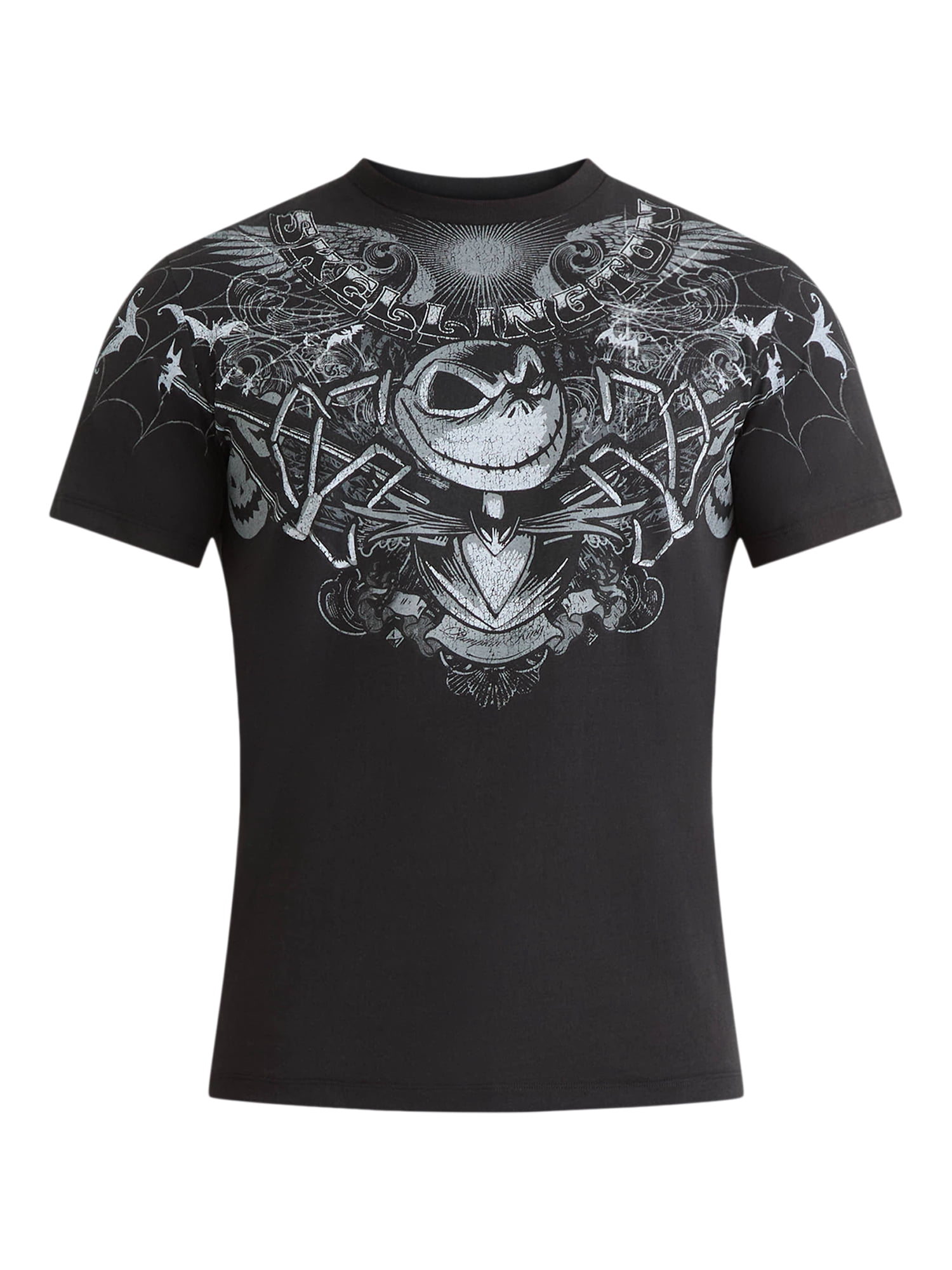 Nightmare Before Christmas Men's and Big Men's Graphic Tee with Short Sleeves, Sizes XS-3XL