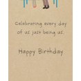thumbnail image 4 of American Greetings Romantic Birthday Card (Being Us), 4 of 6