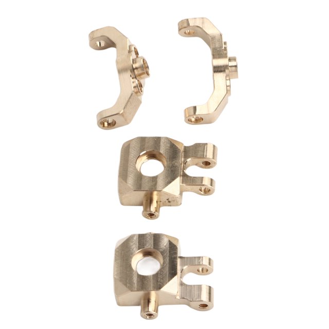 Bloques de dirección RC Jadeshay Nudillo Accesorios para coche RC Latón Dorado
